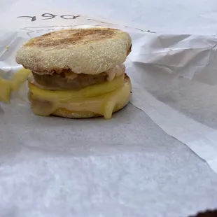 South Sister breakfast sandwich. So so so so so good.