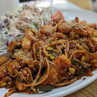Spicy octopus
