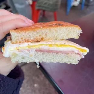 Ham and eggs Sandwich   @dangit.all