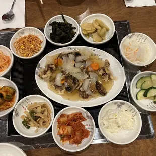 Banchan and tangsuyuk