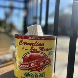 I&apos;m assuming this is the brand they use in their sauce?   .   That explains the perfect taste.