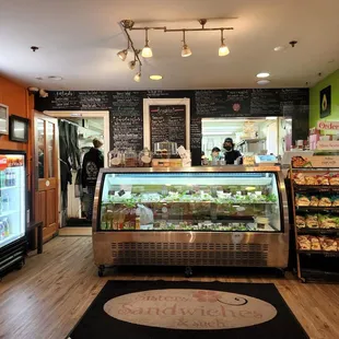 the inside of a store