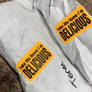 I did take them home and they were delicious...