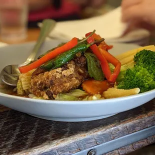Crispy duck ka pow