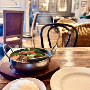 Panang Curry-  asked for spicy and it was delicious