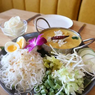Nam ya Phoo crab curry