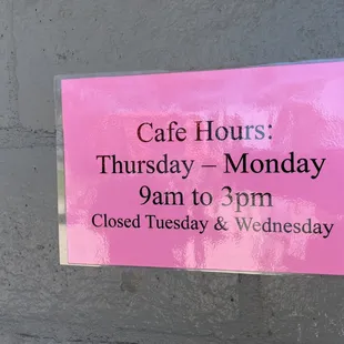 I know it's hard to keep track of their hours!