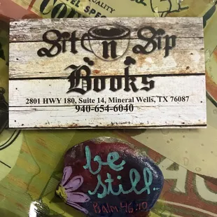 Sit n Sip Books