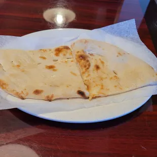 Hot fresh delicious naan