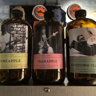 Their own in house Ciders