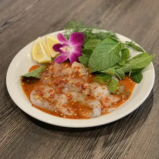 Dancing (Raw) Shrimp $19