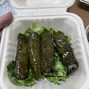 grape leaves