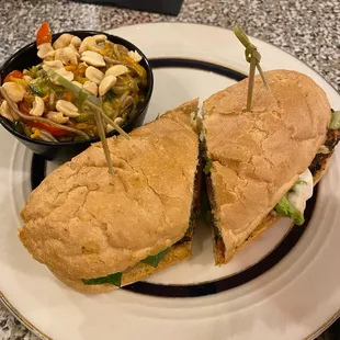 Tofu Po Boy Sandwich
