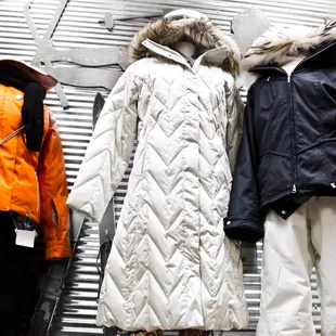 some of the winter clothing offerings