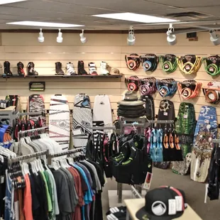 wakeboards, accessories and clothing