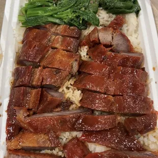 BBQ pork with rice