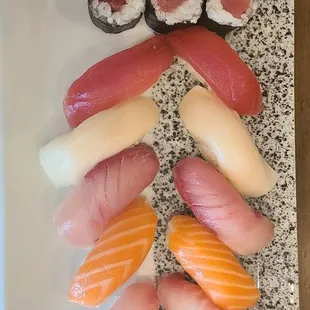 Sushi deluxe.