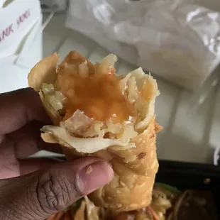 2 Shrimp Egg Roll