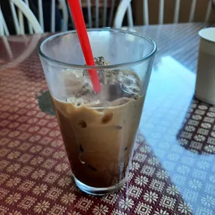 Thai iced coffee