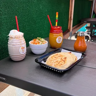 we have 17 kinds of pupusas come and try