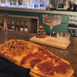 pizza, food