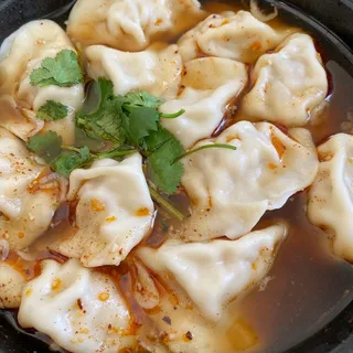Handmade Dumplings with Chef's Special Deeping Sauce