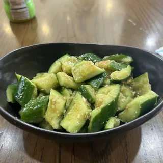 Smashed Cucumbers