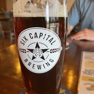 a pint of beer