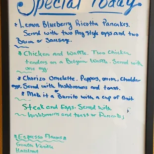 Special Today