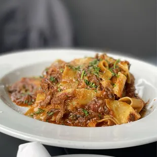 Short rib parpadelle