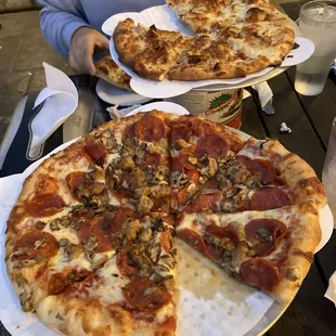 Pepperoni mushroom sausage