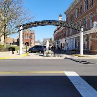 First concrete street was invented here. Check it out.