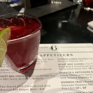 Blackberry Vodka Drink