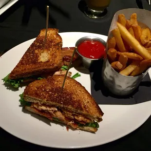 Salmon BLT Club
