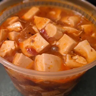 Vegetarian ma po tofu