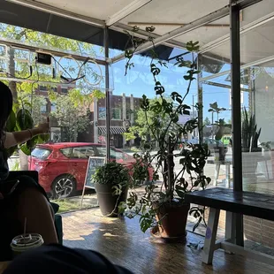 Front of Cafe