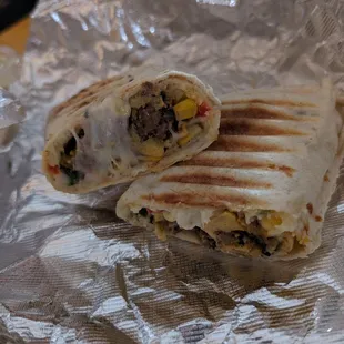 Chorizo burrito