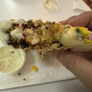 Veggie burrito