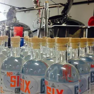 Bottling our Gin