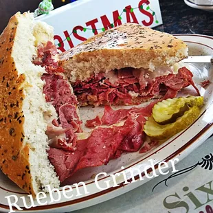 a pastrami sandwich
