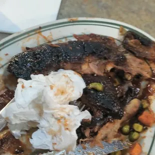 More of the charred/burnt ribs.