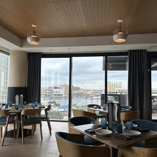 Great view indoors or out