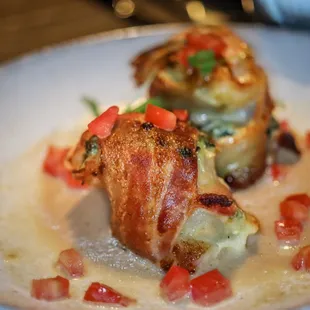 gluten free bacon wrapped shrimp