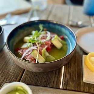 Ahi Tuna Crudo