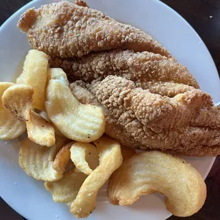 fish and chips, fish, seafood, food