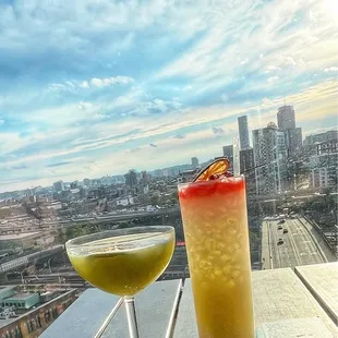 Cocktails on the RoofDeck