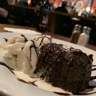Enjoyed the Chocolate lava cake on our second visit