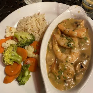 Jumbo Prawn Scampi