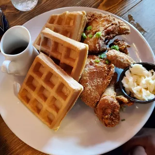 Chicken Wagon and Waffles