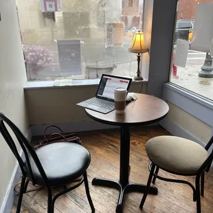 Sunny spot on a rainy day by the front window